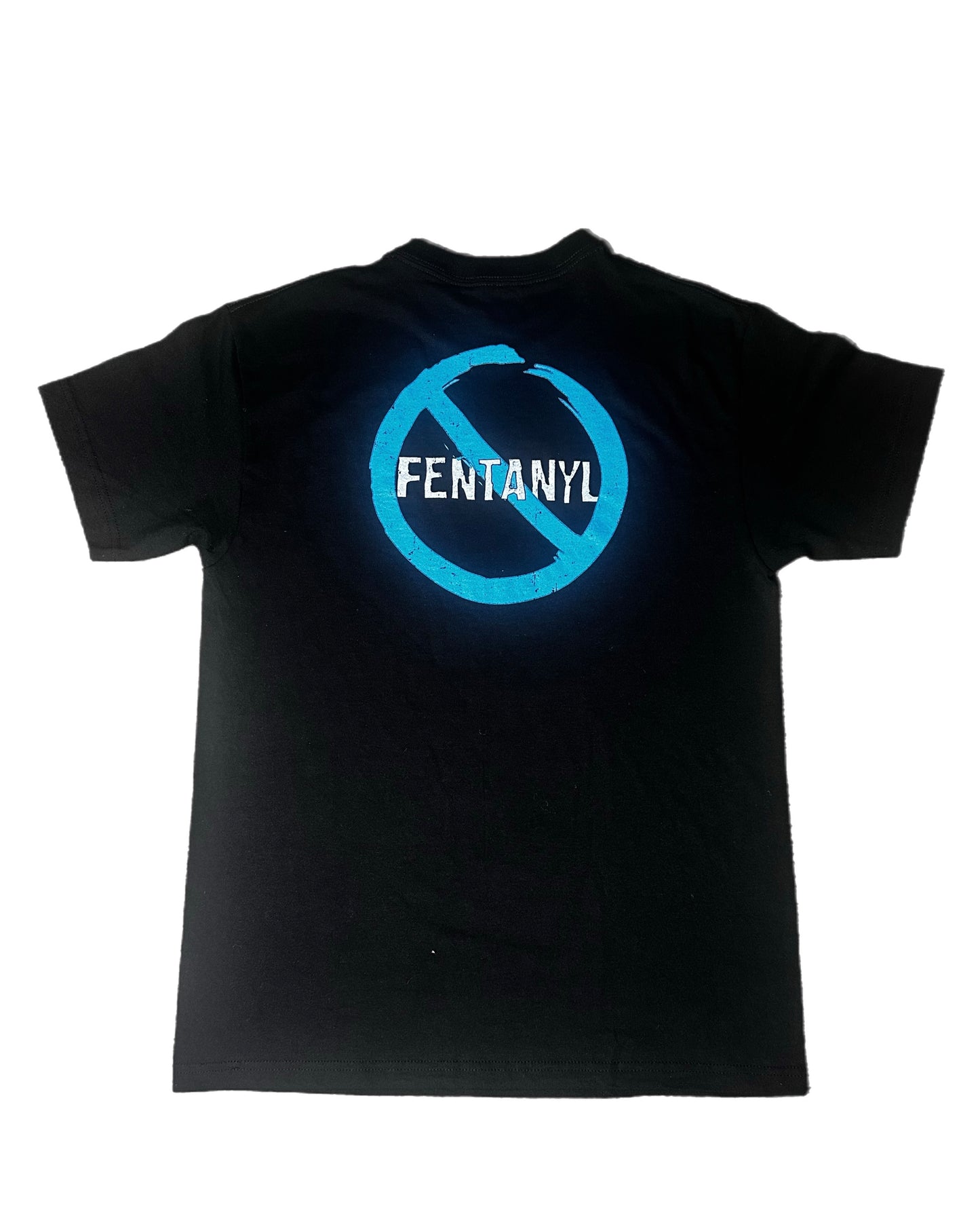 STOP TAKING PERC 30 Tee (Black/Blue)