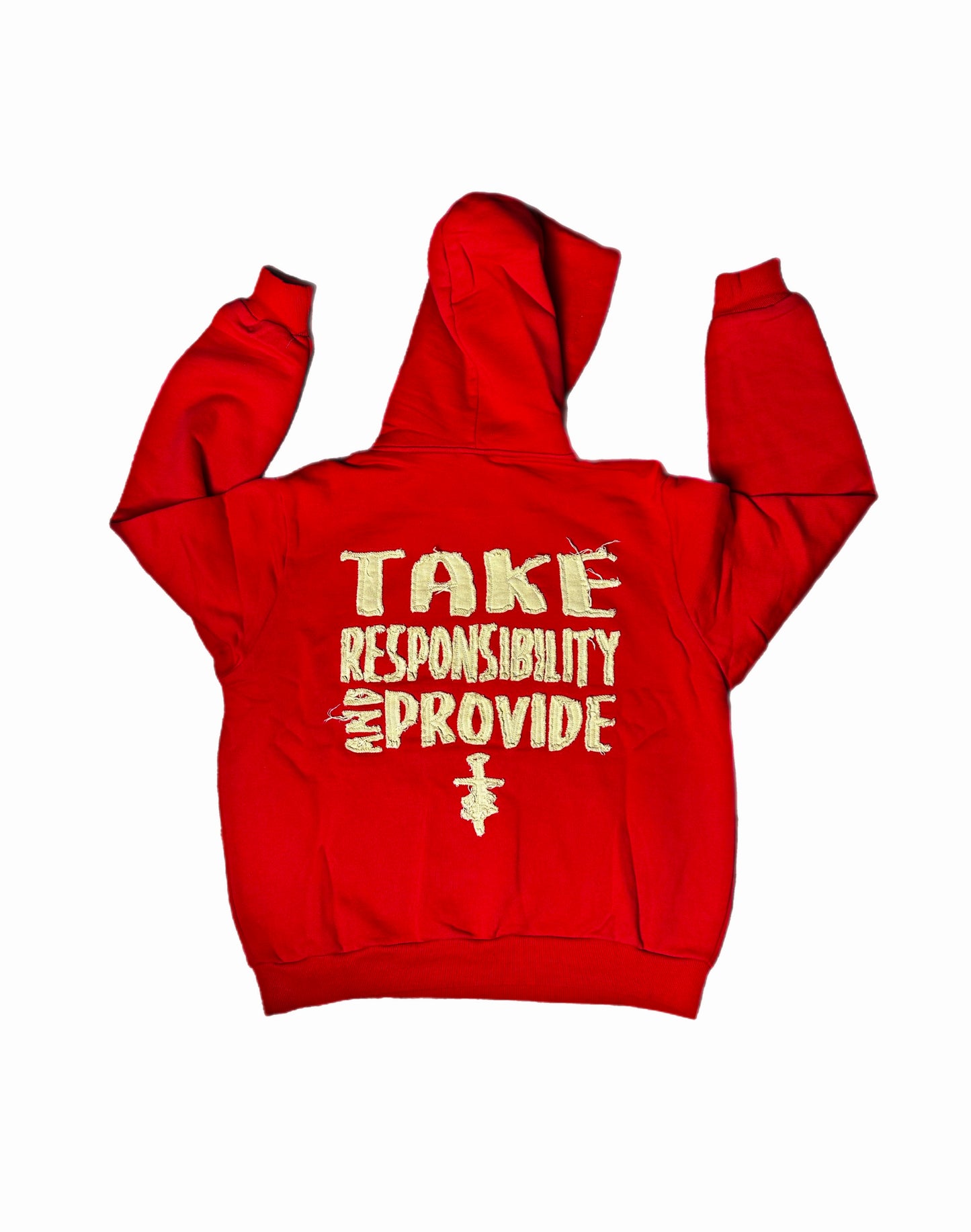 T.R.A.P Hoodie (Red/Cream)