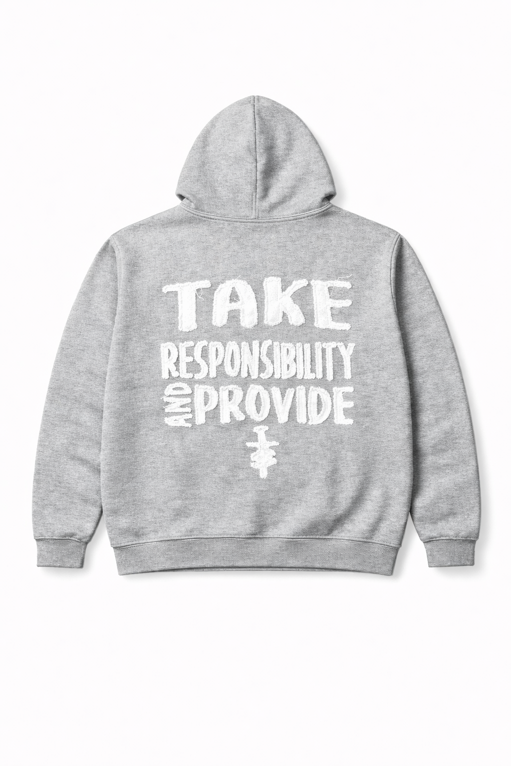 T.R.A.P HOODIE (Grey/White)