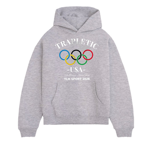 Trapletic Hoodie (Grey)