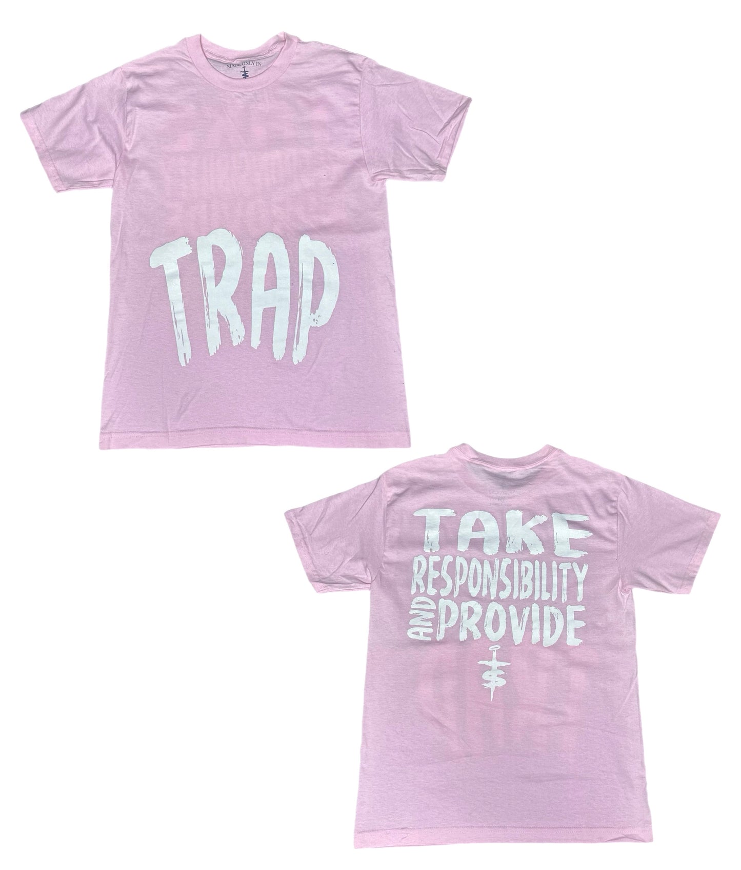 T.R.A.P Tee (Pink/White)