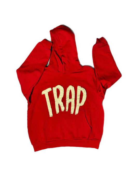 T.R.A.P Hoodie (Red/Cream)