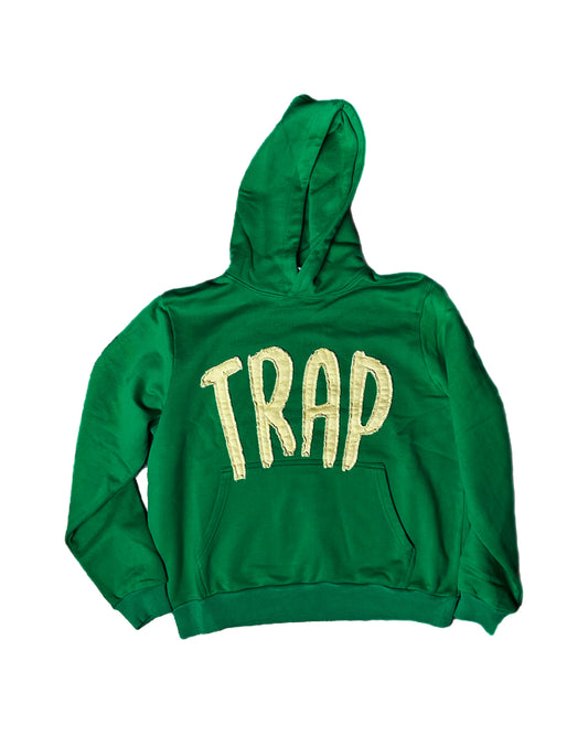 T.R.A.P Hoodie (Green/Cream)