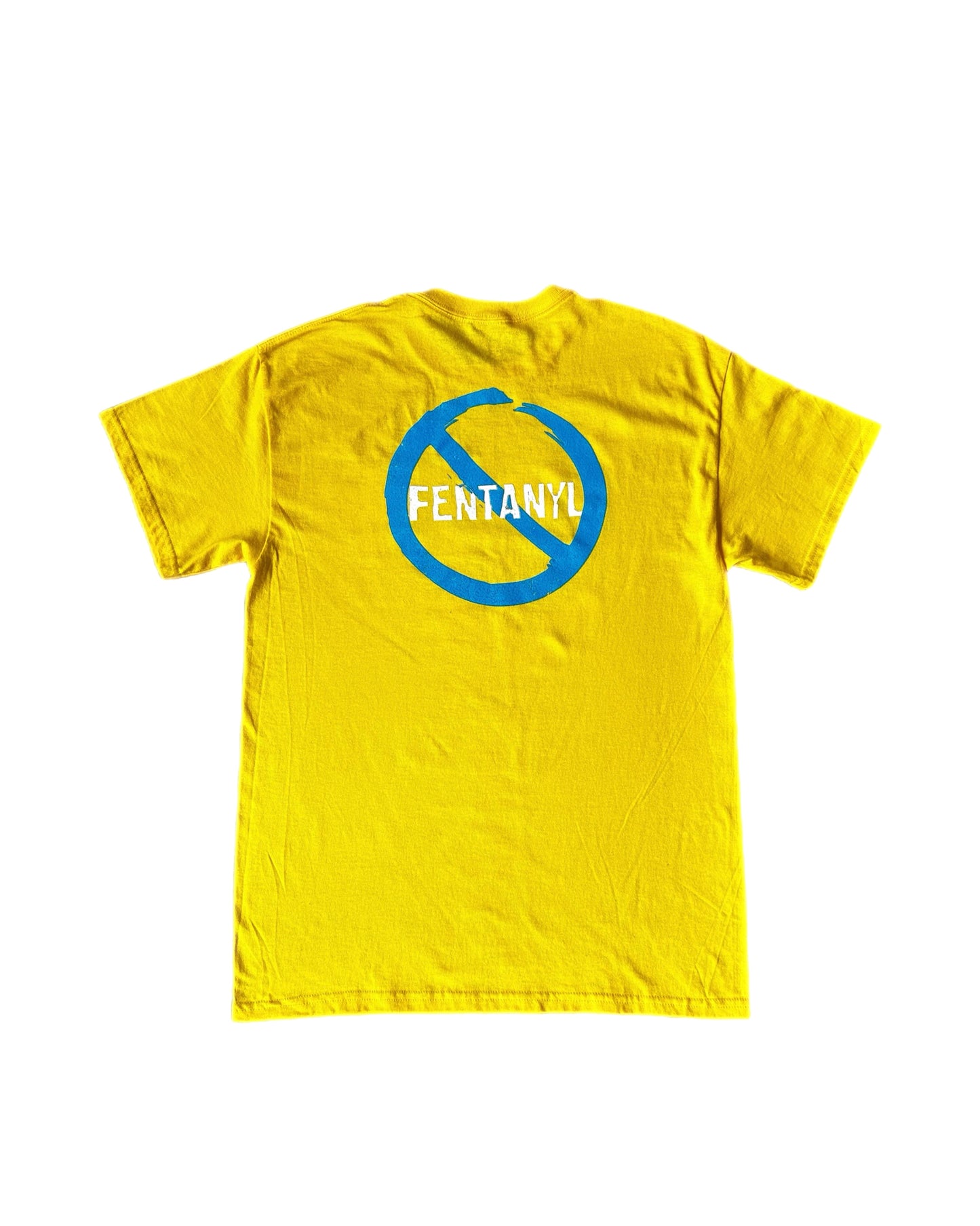 STOP TAKING PERC 30s Tee (Yellow/Blue)