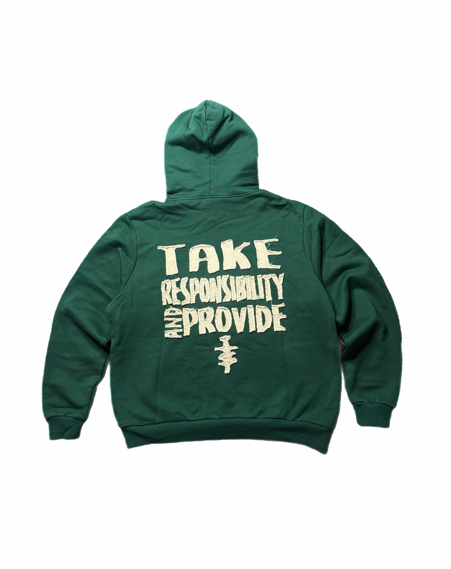 T.R.A.P HOODIE (Forest/Cream)