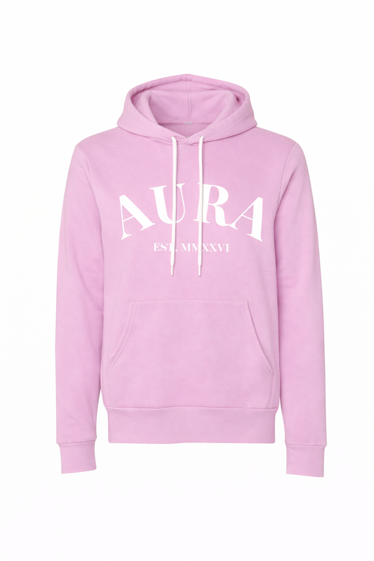 AURA HOODIE (Pink/White)