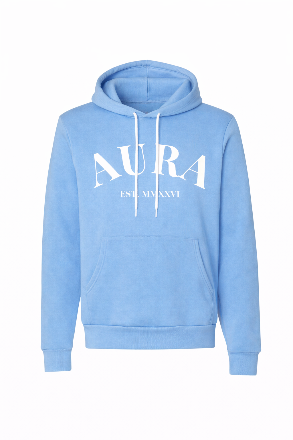 AURA HOODIE (Baby Blue/ White)