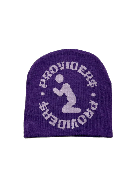 PROVIDER$ BEANIE (Purple/Light Purple)