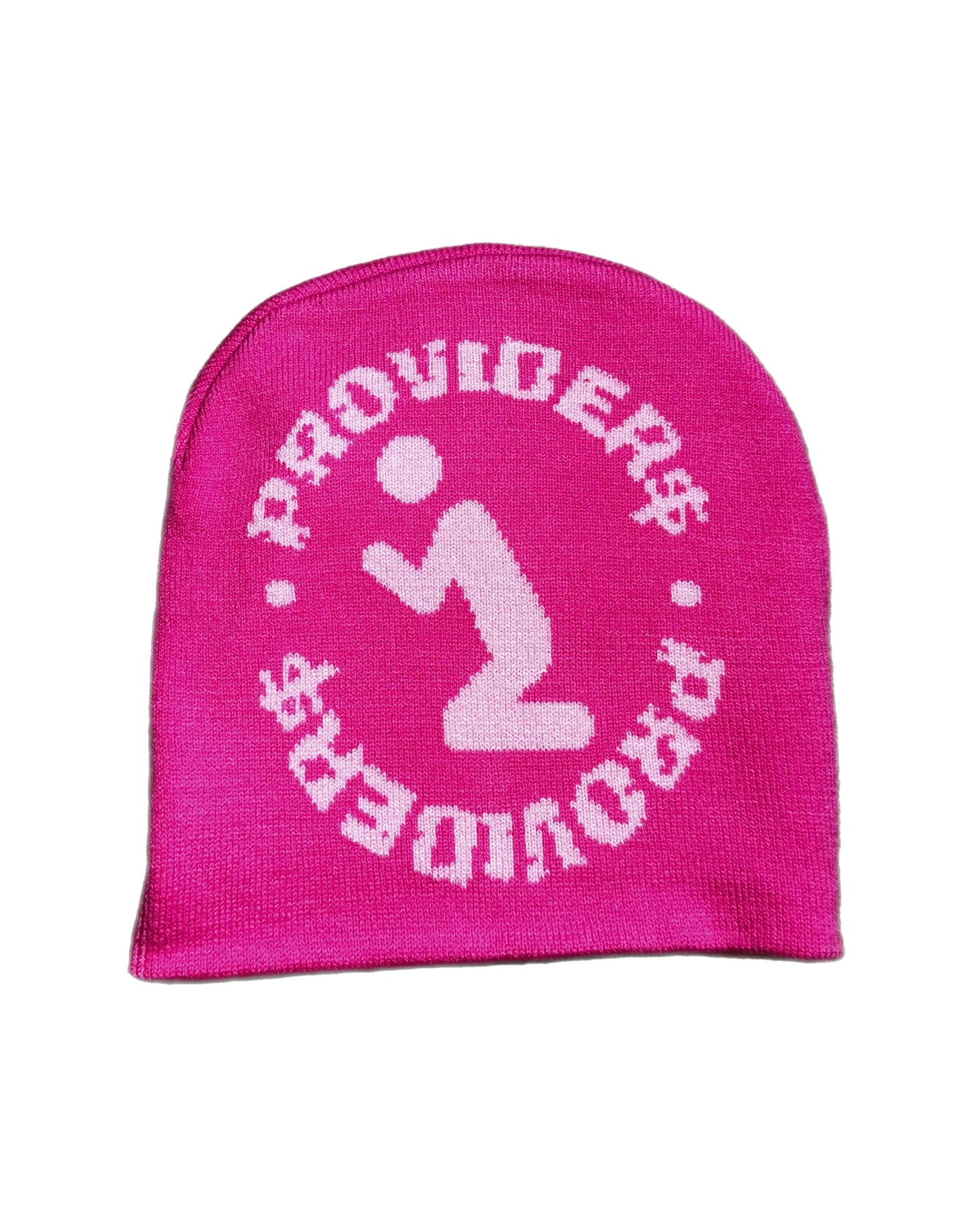 PROVIDER$ BEANIE (Pink/Light Pink)